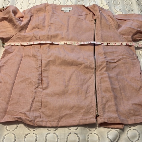 Womens Liz Claiborne Linen Jacket nwt small - Picture 6 of 7